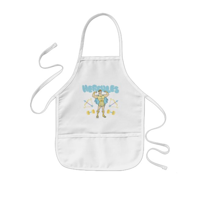 Delantal Infantil Hercules Arrows and Dumbbells Flex Kids' Apron (Frente)