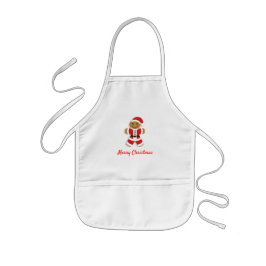 Delantal Infantil Hombre de pan de Santa Gingerman | Apron infantil