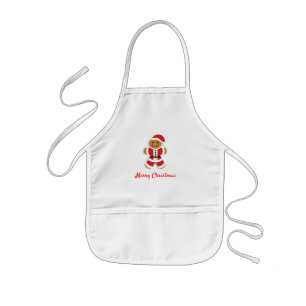Delantal Infantil Hombre de pan de Santa Gingerman Apron infantil