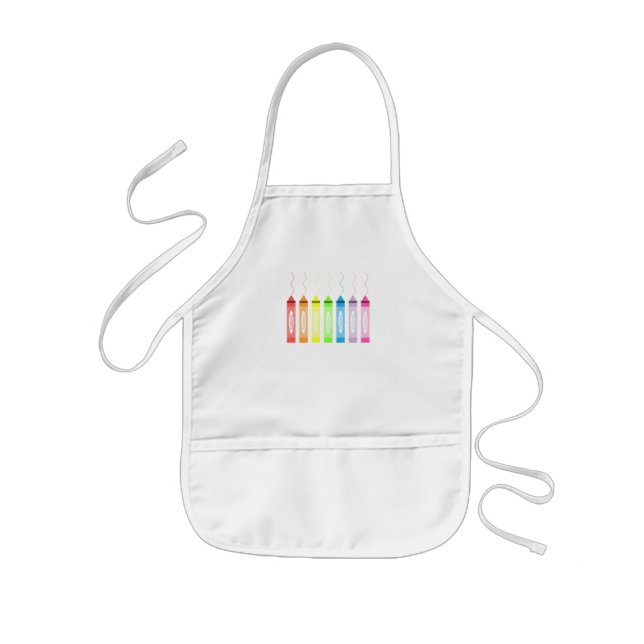 Delantal Infantil ¡Hora de colorear! (Frente)