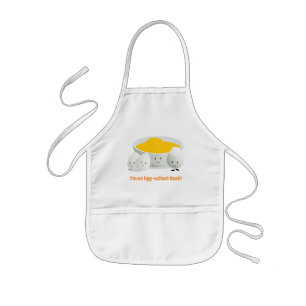 Delantal Infantil Huevos y yemas de huevo   Kids Apron