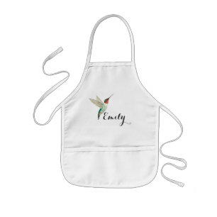 Delantal Infantil Hummingbird con trompeta de Personalizado