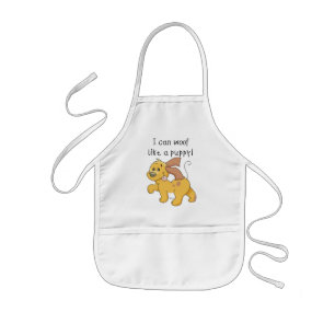 Delantal Infantil I el tejido tiene gusto de las camisetas y de los