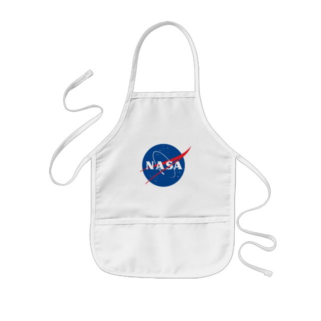 Delantal Infantil Icónico Smock de la NASA (Frente)