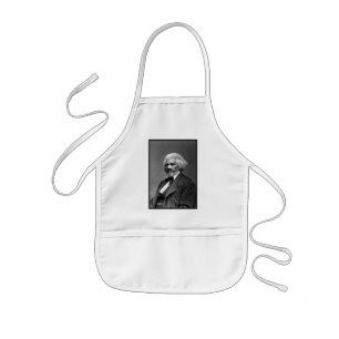 Delantal Infantil Iconos de la Historia Negra: Frederick Douglass ma