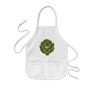 Delantal Infantil Ilustracion de personalizado Artichoke