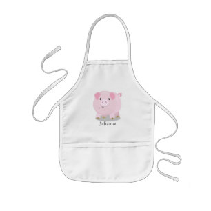 Delantal Infantil Ilustracion de personalizado de costillar de cacer