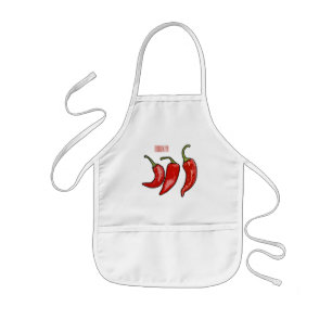 Delantal Infantil Ilustracion personalizado Chili