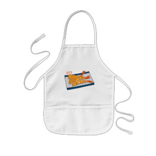 Delantal Infantil Ilustracion personalizado de tempura gambas