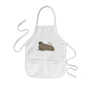 Delantal Infantil Ilustracion personalizado de Walrus