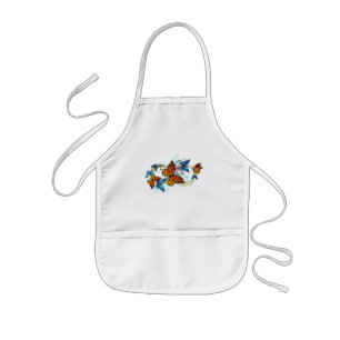Delantal Infantil Infinidad de Mariposas Monarca