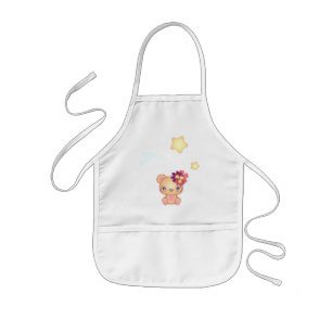 Delantal Infantil Kawaii Bear