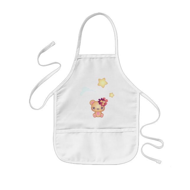 Delantal Infantil Kawaii Bear (Frente)