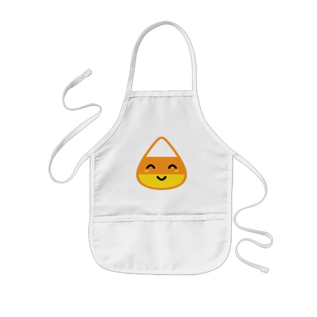 Delantal Infantil Kawaii Candy Corn Apron (Frente)