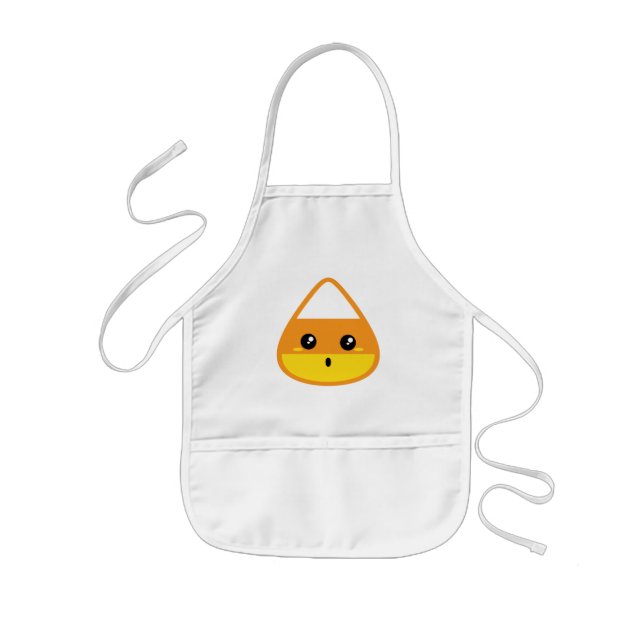 Delantal Infantil Kawaii Candy Corn Apron (Frente)