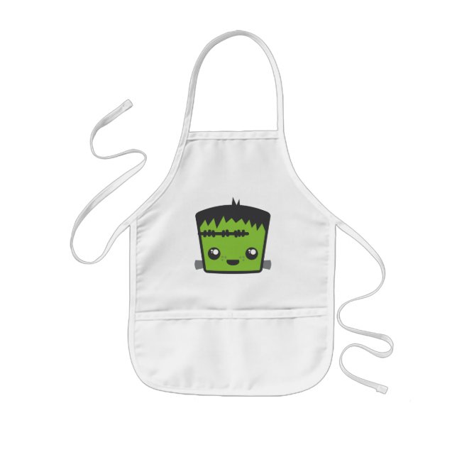 Delantal Infantil Kawaii Frankenstein Apron (Frente)
