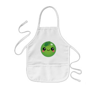 Delantal Infantil Kawaii Pea Kids Apron