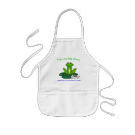 Delantal Infantil Kid's Frog on a Lily Pad Apron