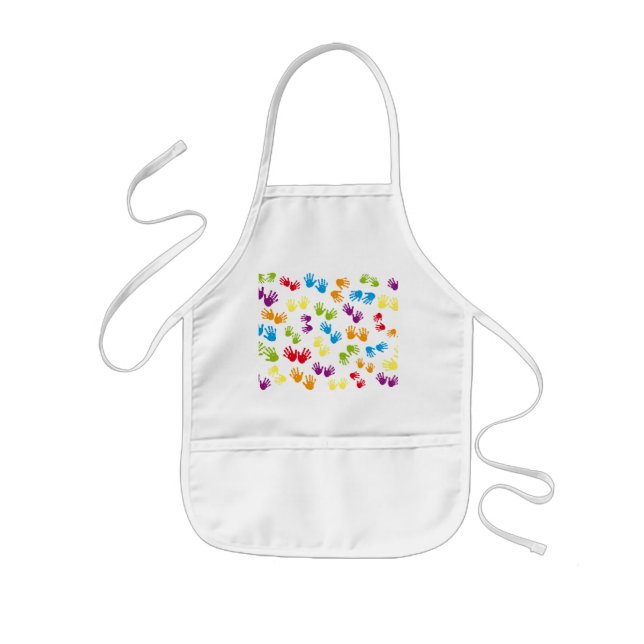 Delantal Infantil Kids Hands Apron (Frente)
