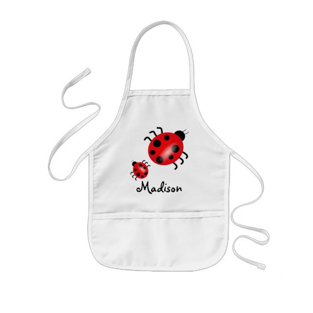 Delantal Infantil La señora Bug Craft Aprons de los niños (Frente)