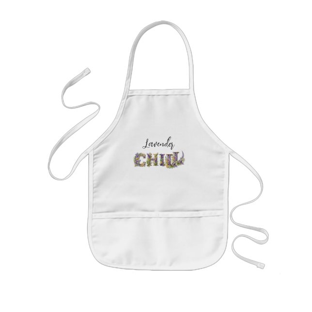 Delantal Infantil Lavender Chill (Frente)