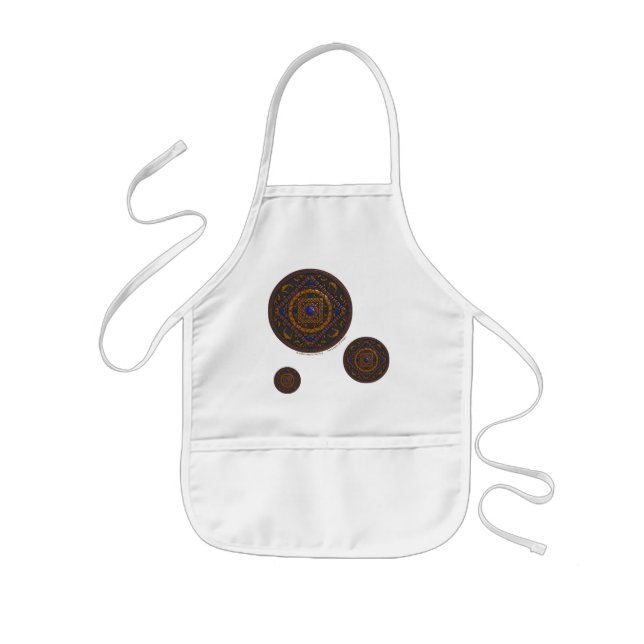 Delantal Infantil Libra Mandala Apron (Frente)