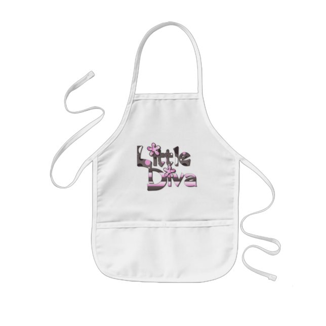 Delantal Infantil lil diva apron (Frente)