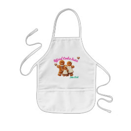Delantal Infantil Little Baker Gingerbread Personalized Kid Apron