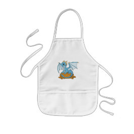 Delantal Infantil Little Blue Dragon