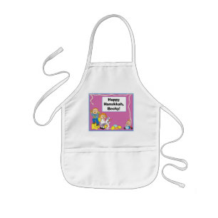 Delantal Infantil Los niños de Hanukkah Apron personalizan