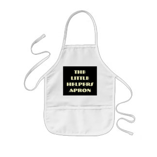 Delantal Infantil Los pequeños ayudantes Apron>Apron para niños
