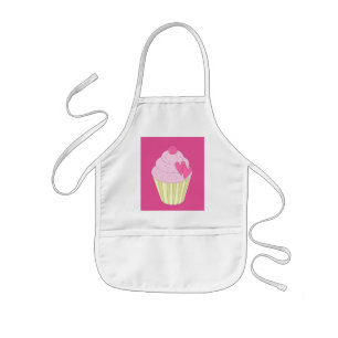 Delantal Infantil Magnífica Cupcake decorada