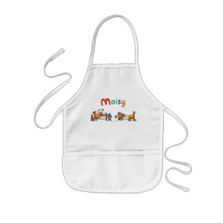 Delantal Infantil Maisy y Cyril van de vacaciones