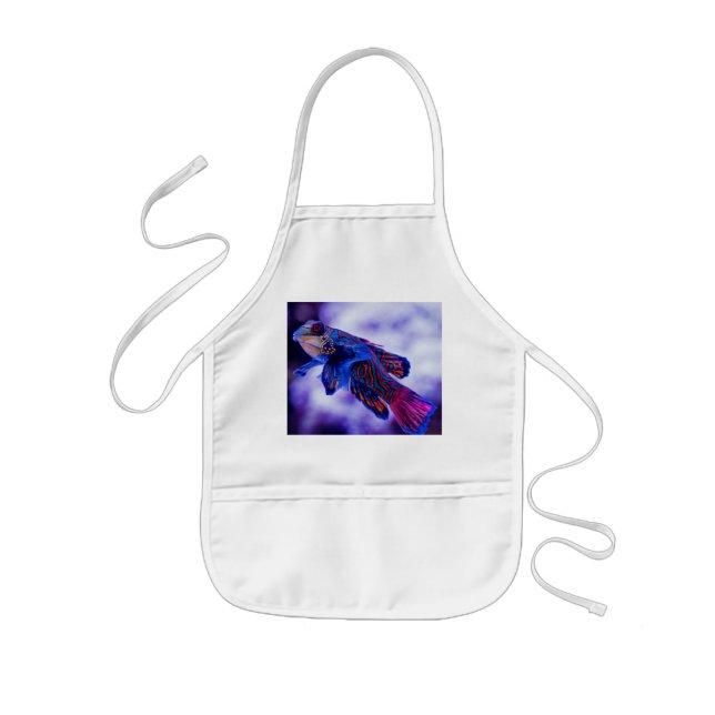 Delantal Infantil Mandarin Goby Fish (Frente)