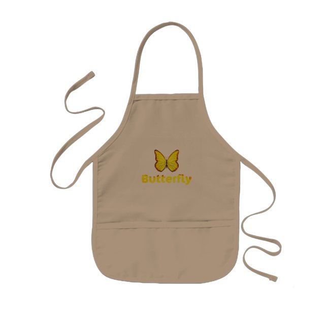 Delantal Infantil Mariposa (Frente)