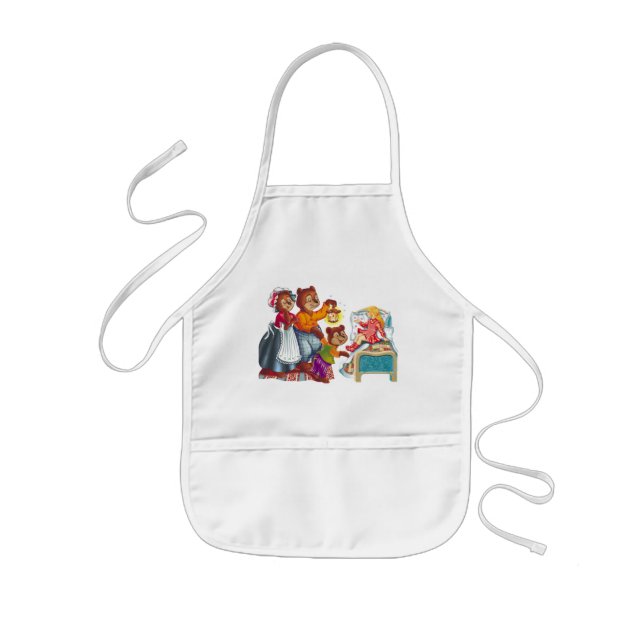 Delantal Infantil Masha y 3 osos (Frente)