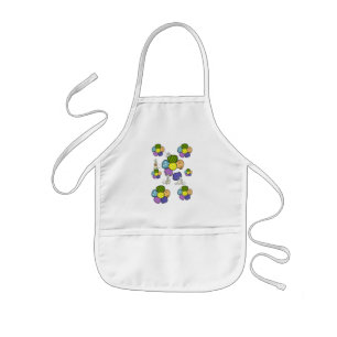 Delantal Infantil Mäuse nähen Blüten