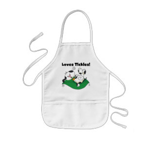 Delantal Infantil Me encantan las camisetas y los regalos
