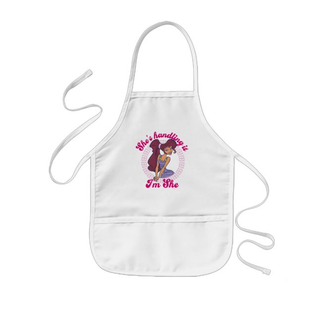 Delantal Infantil Megara - She's Handling It, I'm She Kids' Apron (Frente)