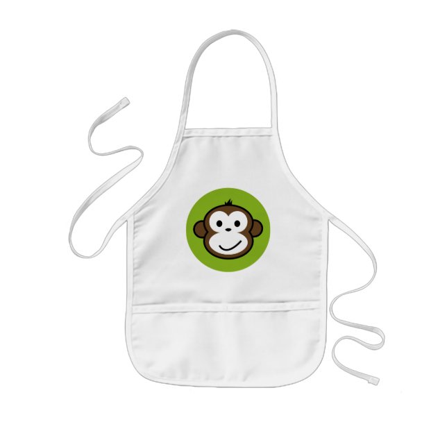 Delantal Infantil Mono fresco (Frente)