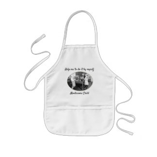 Delantal Infantil Montessori Apron