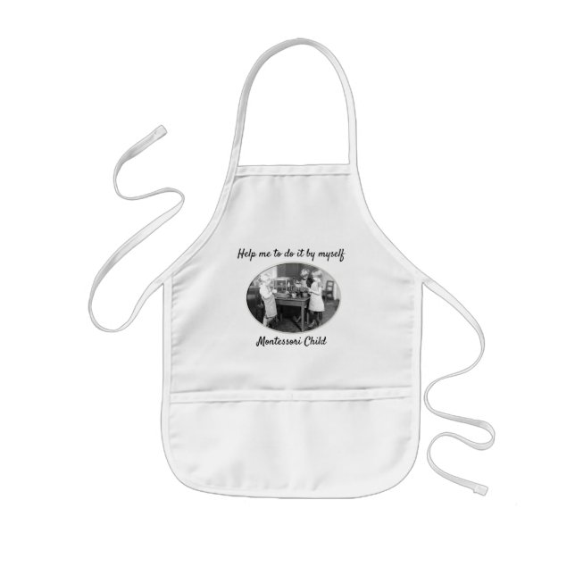 Delantal Infantil Montessori Apron (Frente)
