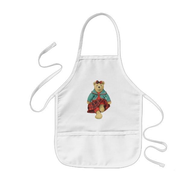Delantal Infantil MRS. Apron de los niños del OSO (Frente)