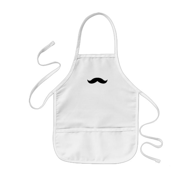 Delantal Infantil mustache_3 [1] (Frente)