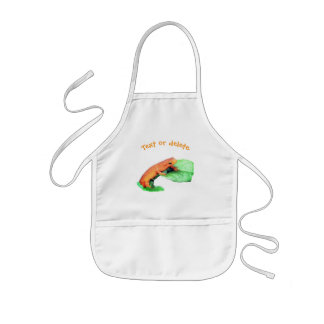 Delantal Infantil Naturaleza de Salamander Naranja