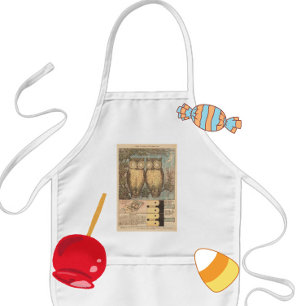 Delantal Infantil Naufragio vintage lindo otoño