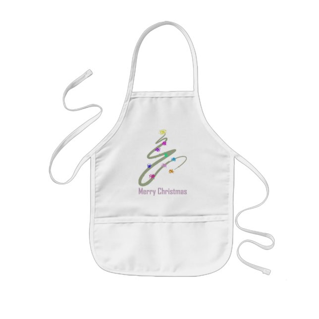 Delantal Infantil Navidad (Frente)