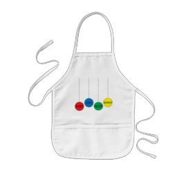 Delantal Infantil Navidades Apron "Bake Eat Sleep Repeat"