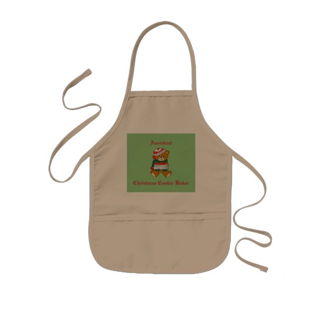 Delantal Infantil Navidades Apron - Navidades adjuntos Cookie Baker (Frente)