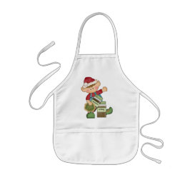 Delantal Infantil Navidades apron para niños de Holiday Baking Elf